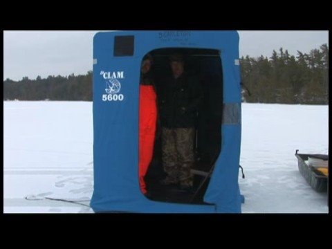 Buz Balıkçılık Emanet Ve Ekipman: Balık İçin Ice Taşınabilir Sığınak Resim 1