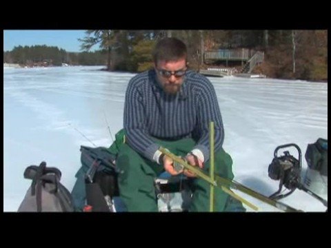 Buz Balıkçılık İpuçları Ve Teknikleri : Buz Balıkçılık Hattı Çözme 