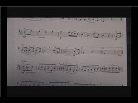 Keman Çalan Ludwig Van Beethoven : Beethoven Müzik Parçasını Gözden Geçirme Resim 1