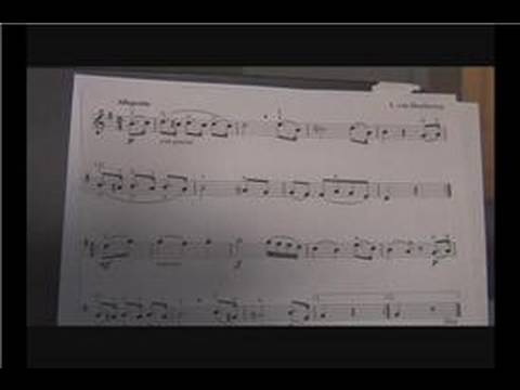 Keman Çalan Ludwig Van Beethoven : Keman Beethoven Satırı 1 Çalma 