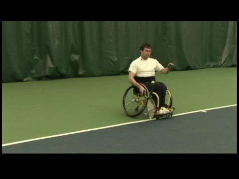 Tekerlekli Sandalye Tenis İpuçları : Tekerlekli Sandalye Tenis Konumları Servisi 