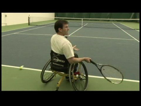 Tekerlekli Sandalye Tenis İpuçları : Tekerlekli Sandalye Tenisi: Sandalye Konumlandırma Resim 1