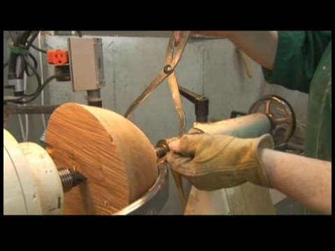 Woodturning: Bir Kase Dış Kaba: Bir Bilir Çene İçin Ölçme Kaydırma Chuck: Woodturning Teknikleri Resim 1