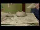 Nasıl Kapaklı Kaplar : Kapaklı Bir Kap Clay Dekorasyon Çekerek 