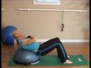 Bosu Topu Çekirdek Egzersizleri : Bosu Topu Çekirdek Egzersizleri: Karın Egzersizi Resim 3