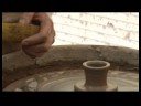 Nasıl Bir Seramik Çay Seti Yapmak İçin : Su Isıtıcısı Tarzı Çanak Çömlek: Düz Taban Demlik Kapağı Bitirme  Resim 3