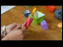 Origami Modelleri : Paskalya Sepeti Açılış Origami  Resim 3