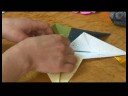 Origami Modelleri : Bir Origami 5 Köşeli Yıldız Montaj  Resim 4