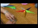 Origami Modelleri : Origami İnce Yıldız Resim 4