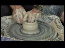 Seramik Çarkında Seramik Kupalar Yapım : Çanak Çömlek Tekerlek Üzerinde Aşağı Atma  Resim 4