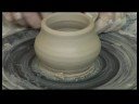 Seramik Çarkında Seramik Kupalar Yapım : Seramik Kupa Süsleme  Resim 4
