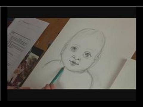 Bir Çocuğun Yüzü Çizim: Bir Çocuğun Yüzü Çizim: Boyun Gölgeleme