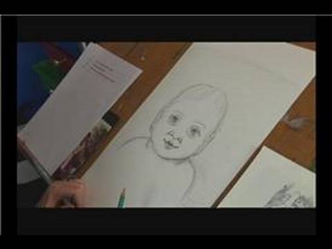 Bir Çocuğun Yüzü Çizim: Bir Çocuğun Yüzü Çizim: Kontrast