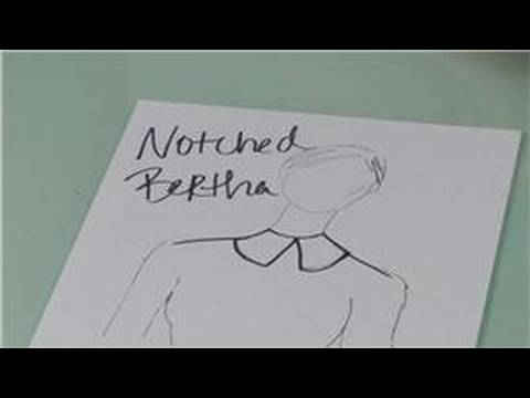 Büyük Yaka Moda Tasarımları: Bertha Yaka Moda Tasarım Çentikli