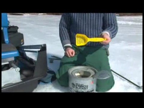 Buz Balıkçılık Becerileri : Buz Balıkçılık Becerileri: Yem Bir Kova Küçük Çıkarma 