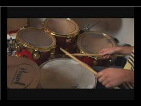 Davul Paradiddle Tri-O Set: Drum Set Paradiddle Tri-Manevralar: Varyasyon 3