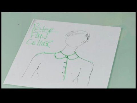 Düğme Yakalı Moda Tasarımları : Peter Pan Yaka Moda Tasarım Resim 1