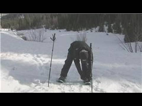 Özel İhtiyaçları Adaptif Snowshoeing: Adaptif Snowshoeing Uzanan