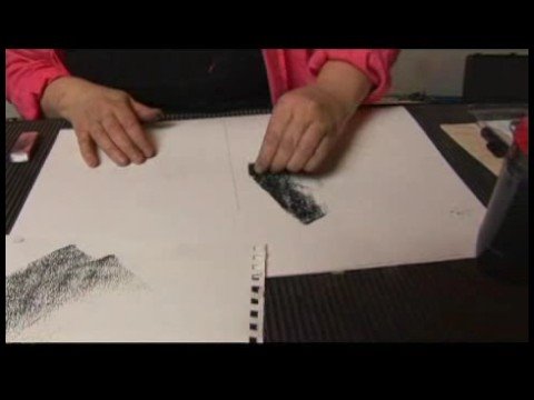 Sanat Dokular Resim Ve Tasarım İçin Oluşturma: Sanat Dokular Kömür İle Oluşturulan