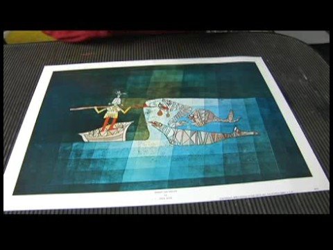 Sanat Takdir: Resimleri Ve Fotoğrafları Analiz: Sanat Takdir: Klee'nın "sinbad Sailor" Desen Resim 1