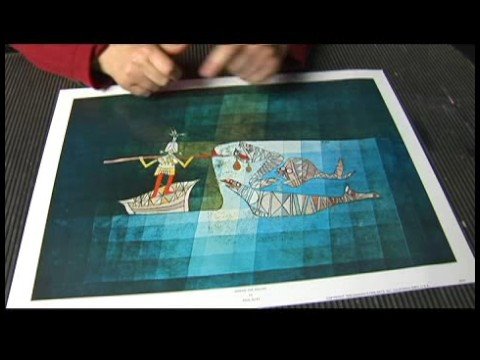 Sanat Takdir: Resimleri Ve Fotoğrafları Analiz: Sanat Takdir: Klee'nın "sinbad Sailor" Resimler