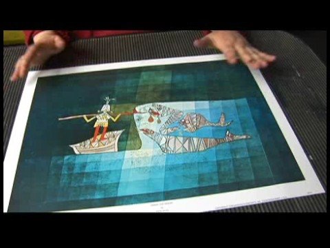Sanat Takdir: Resimleri Ve Fotoğrafları Analiz: Sanat Takdir: Renk Seçiminde Klee'nın "sinbad Sailor" Resim 1
