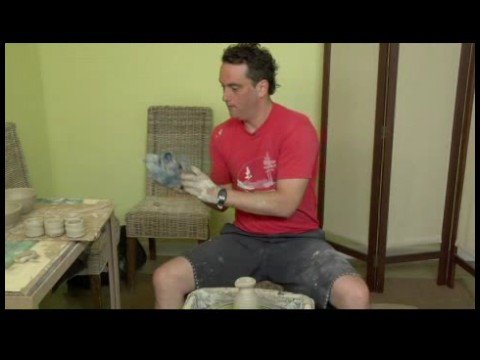 Seramik Sake Set Yapma: Seramik Sake Sürahi Kaldırma Resim 1