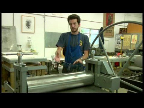 Tifdruk Baskı Teknikleri: Tifdruk Baskı Makinesi Resim 1