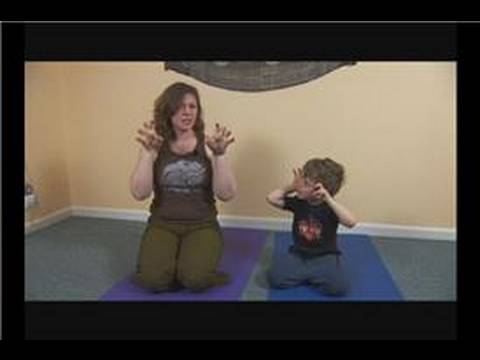 Yoga Çocuklar İçin: Yoga Çocuklar İçin: Aslan Poz Resim 1
