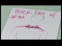 Küçük Yaka İçin Moda Tasarımı : Moda Tasarımı Peter Pan Yaka & Döşeme