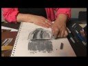 Sanat Dokular Resim Ve Tasarım İçin Oluşturma: Sanat Dokular: Kömür İle Cam Yüzey Oluşturma Resim 4