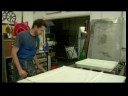 Tifdruk Baskı Teknikleri: Kağıt Tifdruk Baskı İçin Hazırlanıyor. Resim 4