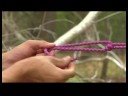 Yönergeleri Ve Kullanır İpe Düğüm: Bağlama Hattı Hitch Knot Öğretti Resim 4