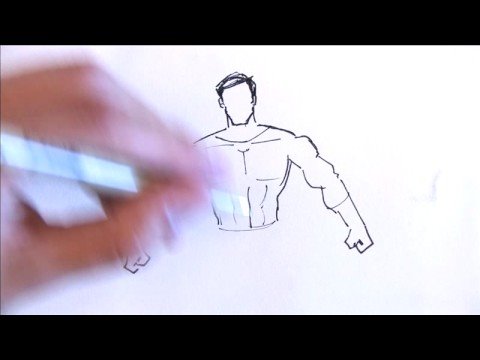 Bir Süper Kahraman Çizmek İçin Nasıl Resimde & İpuçları Çizim : 