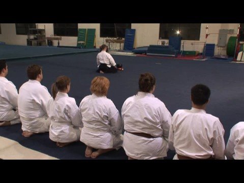 Kapmak Ve Havai Saldırılar İçin Aikido Teknikleri Aikido Rei: Sınıf Resmi Sonu 