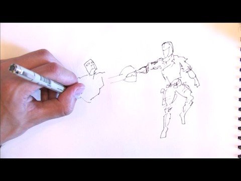 Süper Kahraman Oluşturma İllüstrasyon Ve Çizim İpuçları :  Resim 1