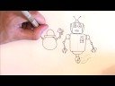 Robotlar Çizmek İçin Nasıl Resimde & İpuçları Çizim :  Resim 4