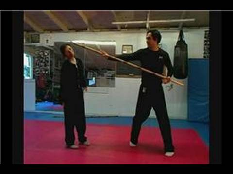 Dövüş Sanatı Bo Personel Teknikleri: Bo Teknikleri Çarpıcı Staff Resim 1
