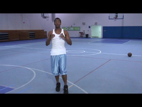 İki Elle Bir Basketbol Smaç Yapmak İçin Nasıl Basketbol Becerilerini Geliştirmek : 