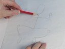 Nasıl Bir Süper Kahraman Çizmek İçin : Örümcek Adam Çizmek İçin Nasıl: Eskiz Resim 4