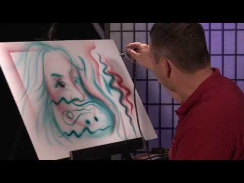 Bir Airbrush Nasıl Yapılır Airbrush Teknikleri :  Resim 1