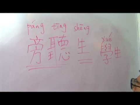 Geleneksel Karakter Okul Hayatı Hakkında Çince Kelimeler : Denetçi İçin Çince Semboller  Resim 1