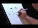 Karikatür Gözleri Çizmek İçin Nasıl Çizim & Sanat Karikatür :  Resim 4