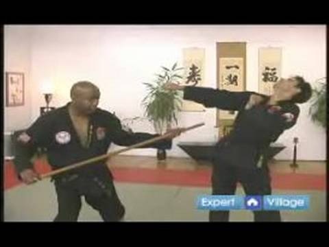 Bo Personel Hapkido Dövüş Sanatları Silah : Hapkido Aralığı Bo Personel Resim 1