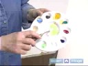 Akrilik Boya Yapılır: Nasıl Karışımı Renkler Paletini Bir Akrilik Boya İçin Resim 3