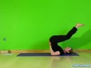 Yoga Teknikleri İçin Gelişmiş Silinme: Kalça Kaldırma Yoga İnversiyon Poz Resim 3