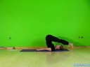 Yoga Teknikleri İçin Gelişmiş Silinme: Ayak Üzerinde Kafa Yoga İnversiyon Pulluk Poz Resim 4