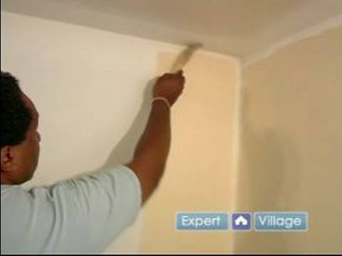 Bir Oda Boya Nasıl : Duvar Kenarlarını Boyamak İçin Nasıl  Resim 1