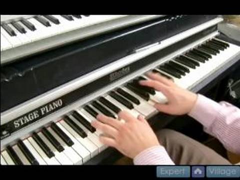 Caz Piyano Dersleri, B Binbaşı Anahtarında: 2-5 Akorları Caz Piyano İçinde B Major İçin
