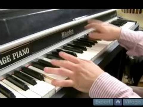 Caz Piyano Dersleri, B Binbaşı Anahtarında: Caz Piyano Doğaçlama İçinde B Major Resim 1